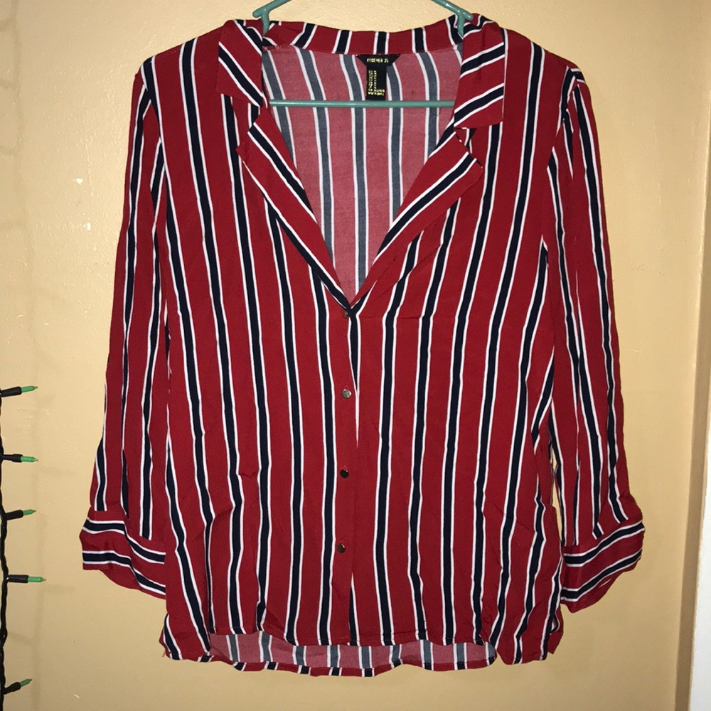 Button up top